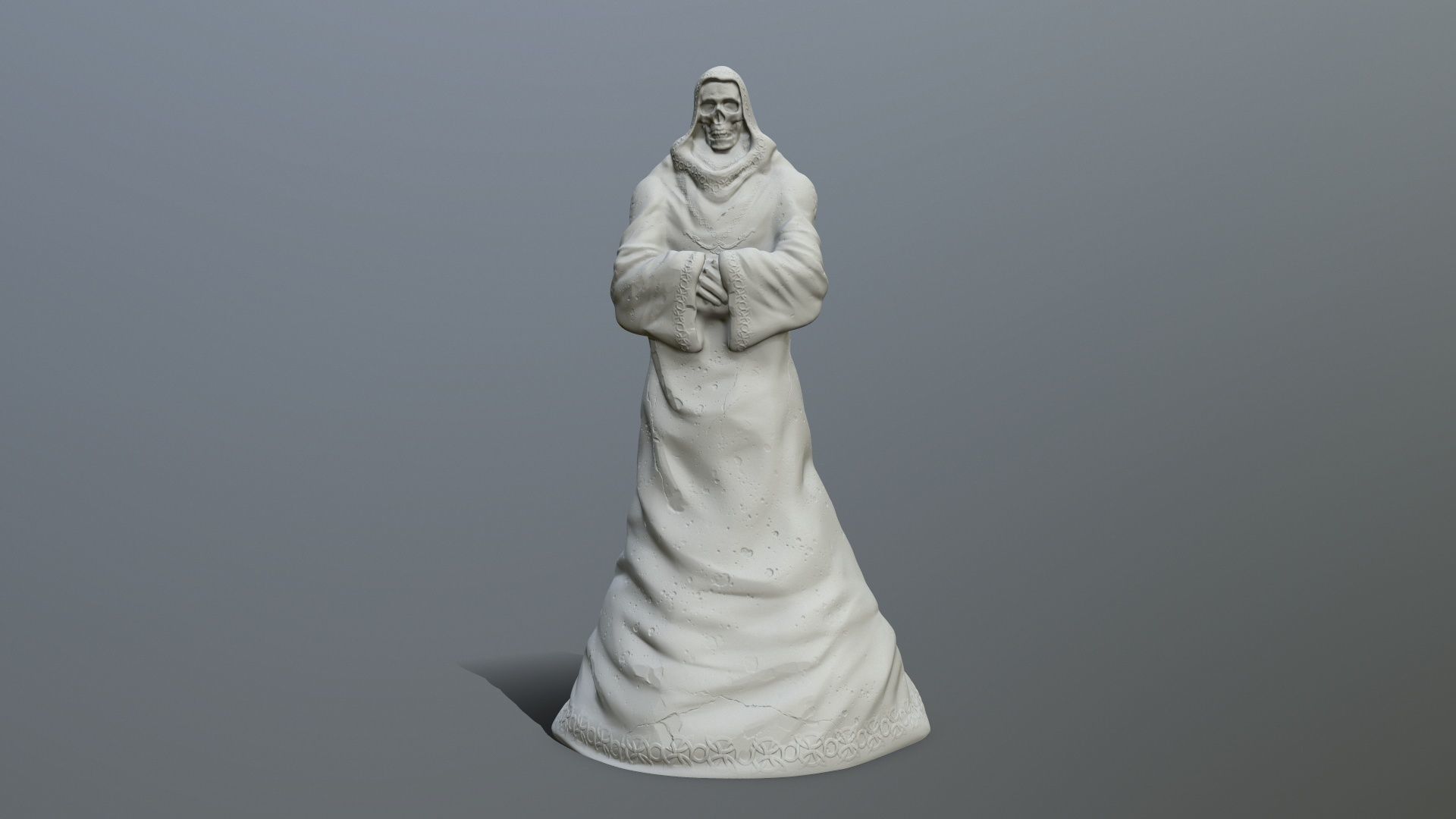 statue 3D print model_5