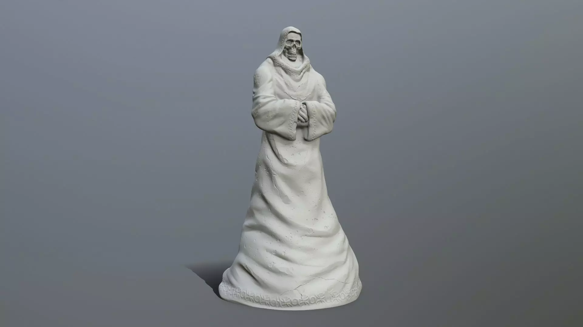 statue 3D print model_0