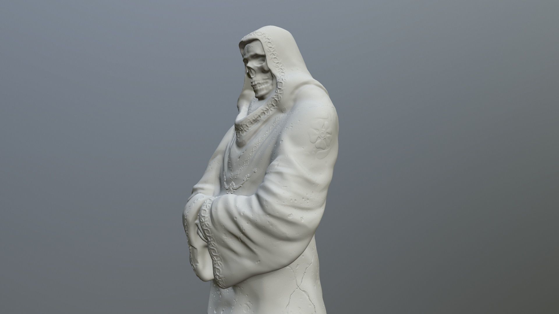 statue 3D print model_9