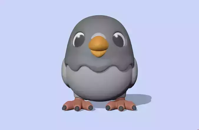 A cute Pigeon to decorate and play