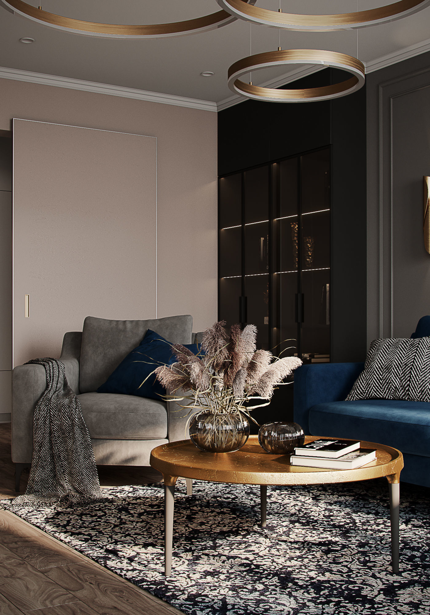 Living room 001 3D model_3