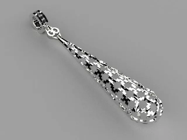 2 part woman pendants N00008 3D print model