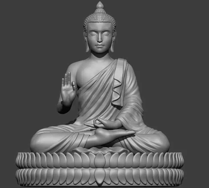 Buddha for 3D Print 3D print model_0