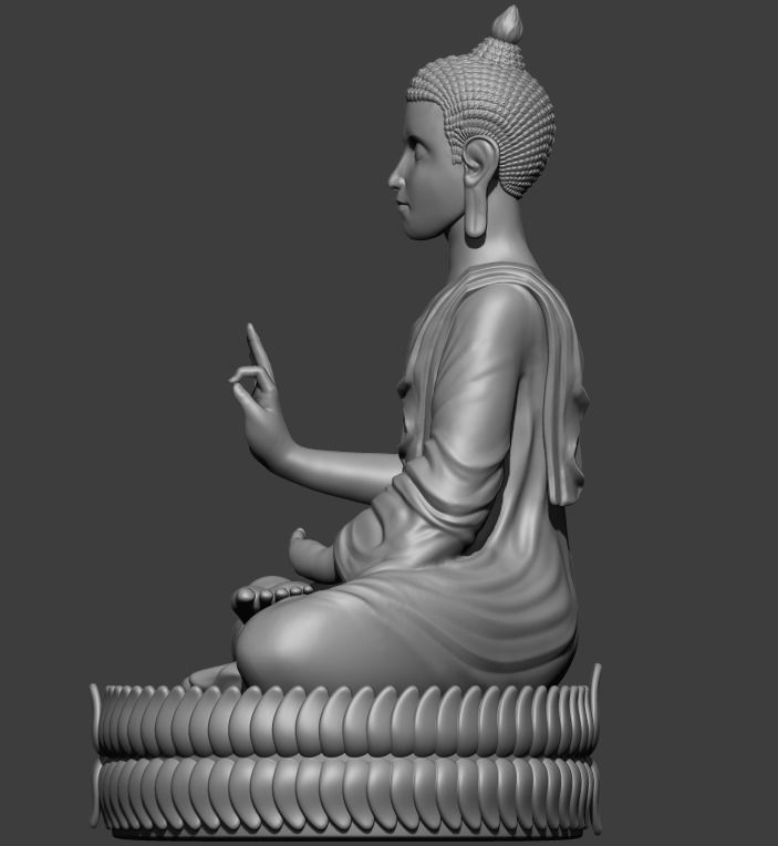 Buddha for 3D Print 3D print model_2