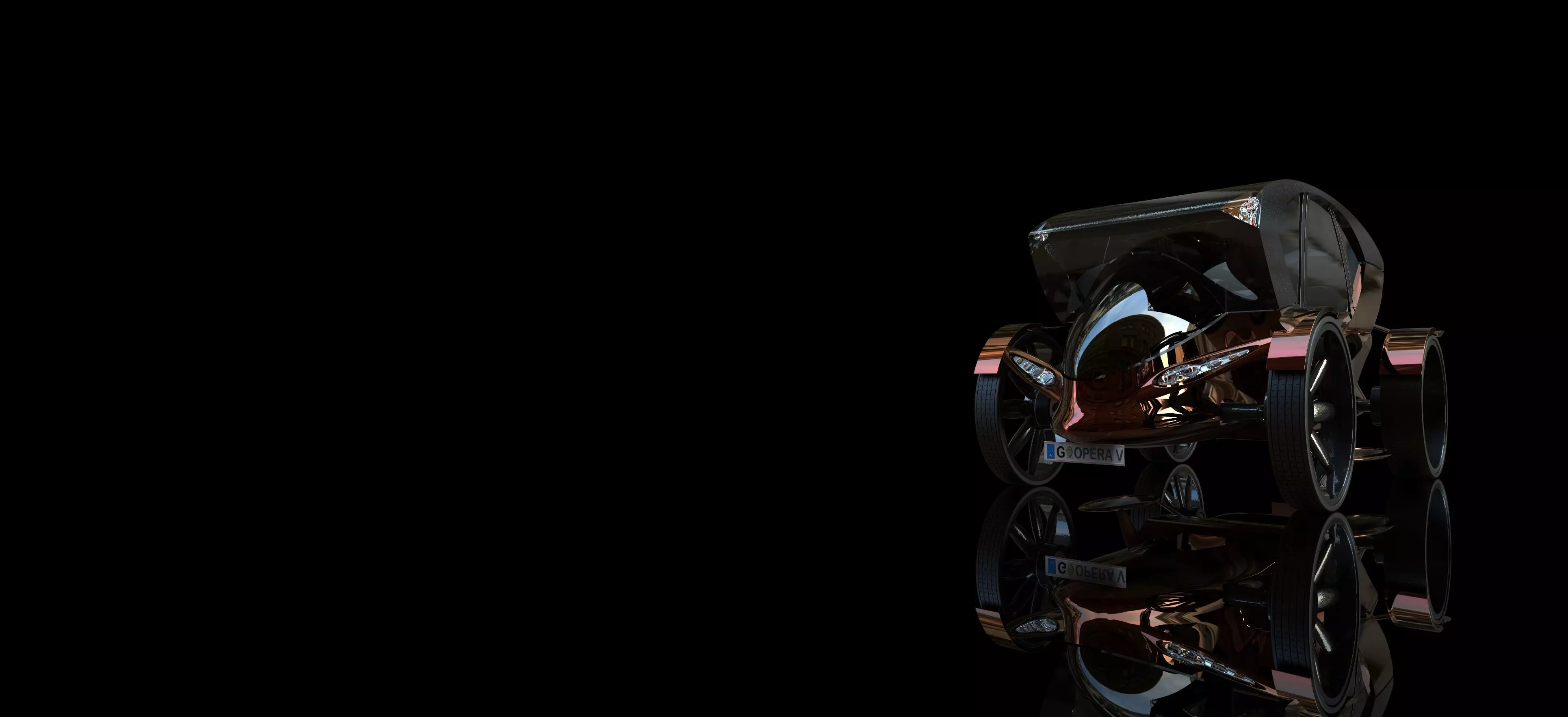 Opera V - A parody for the Fiaker in Vienna 3D model_0