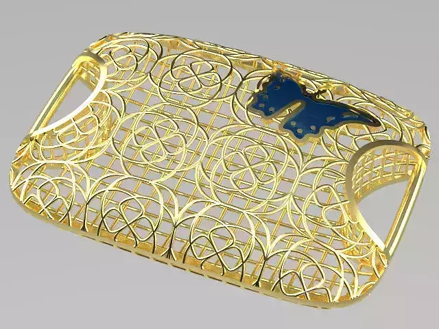 bracelet piece butterfly  22k F00004