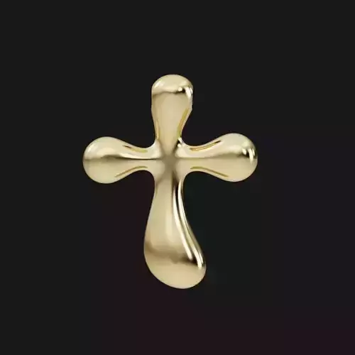 Cross pendant minimalism