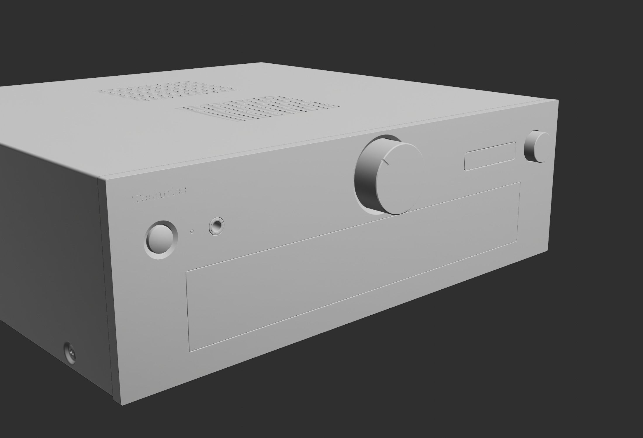Technics G700 Stereo Integrated Amplifier PBR 3D model_15