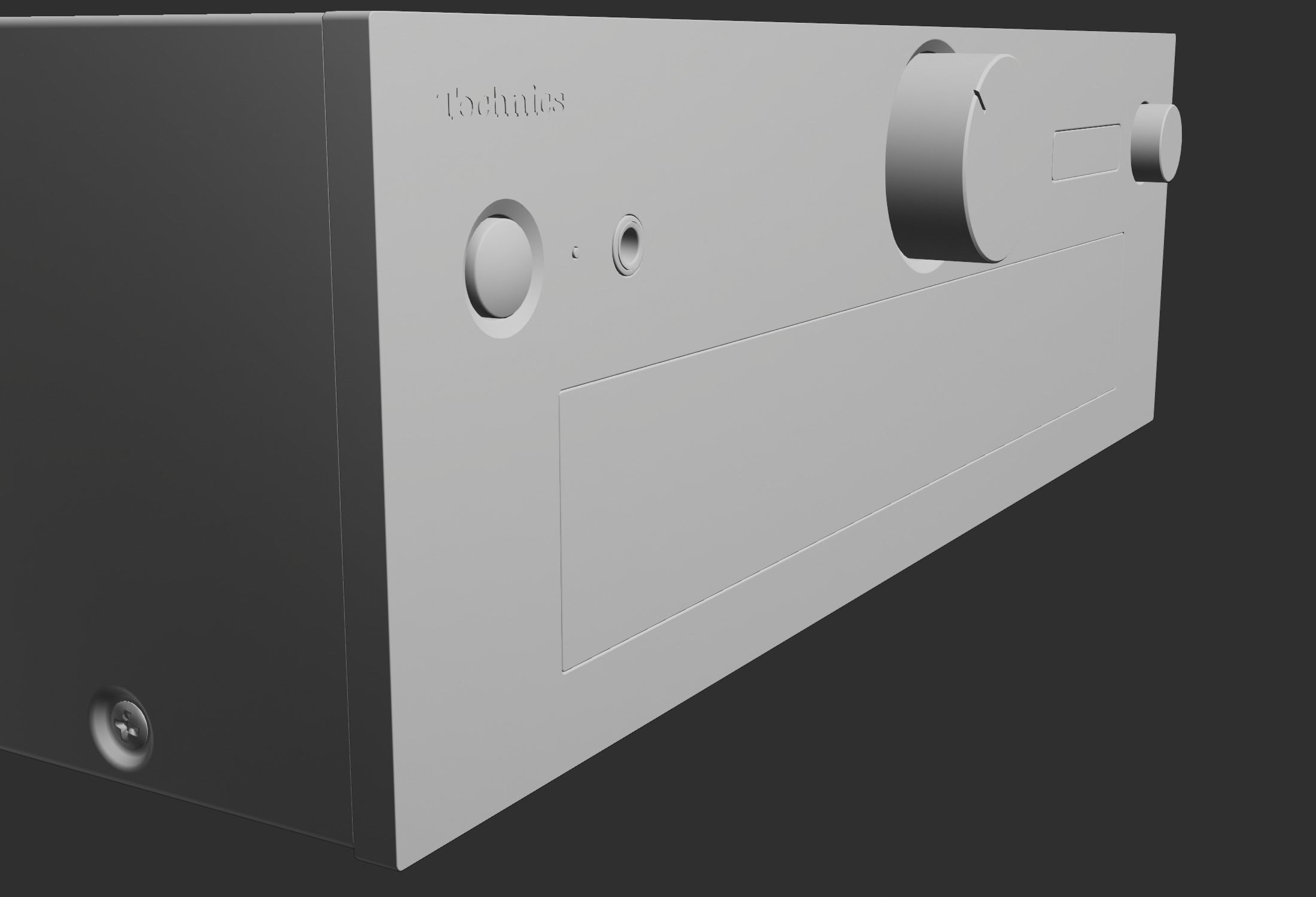 Technics G700 Stereo Integrated Amplifier PBR 3D model_17