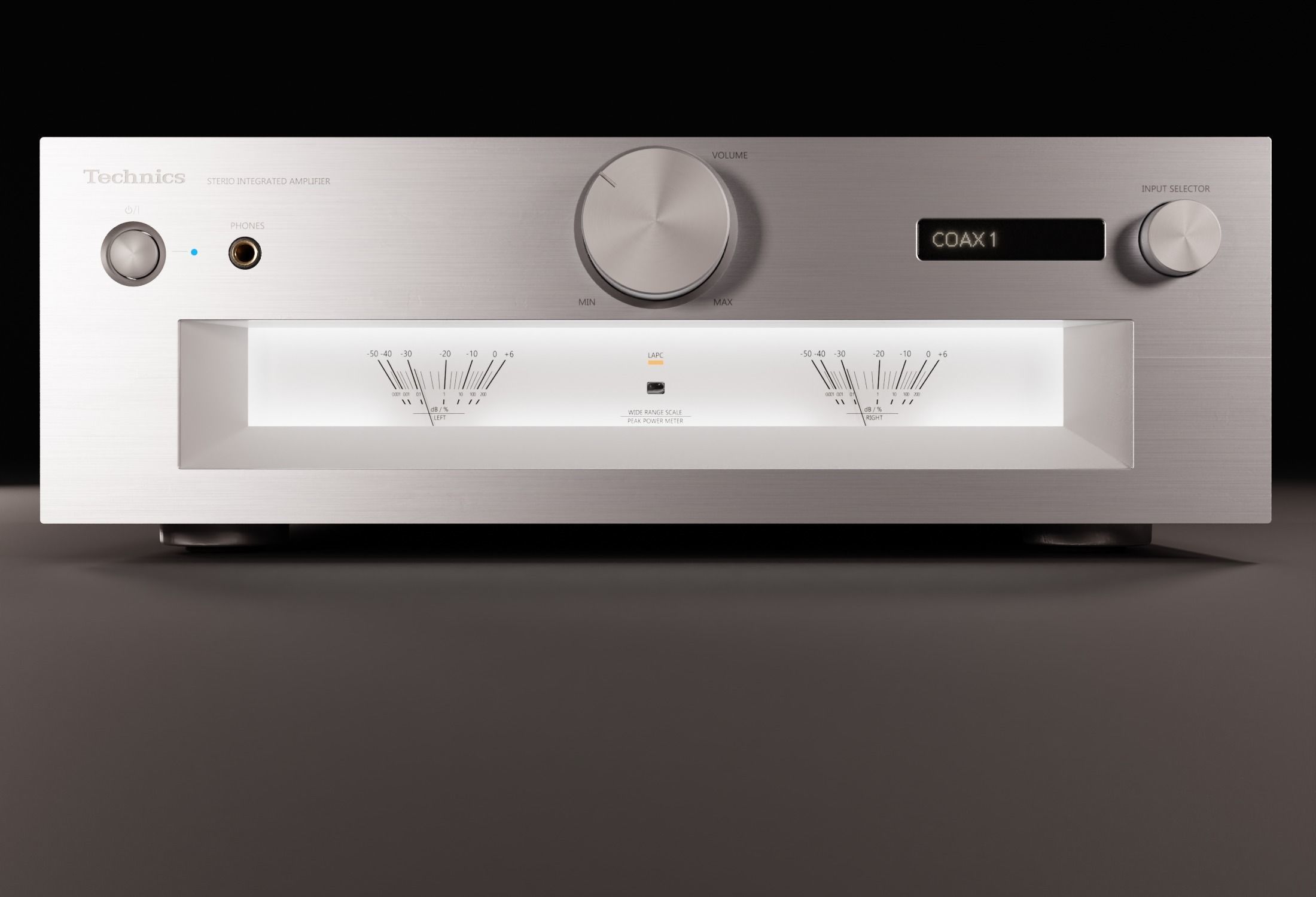 Technics G700 Stereo Integrated Amplifier PBR 3D model_5