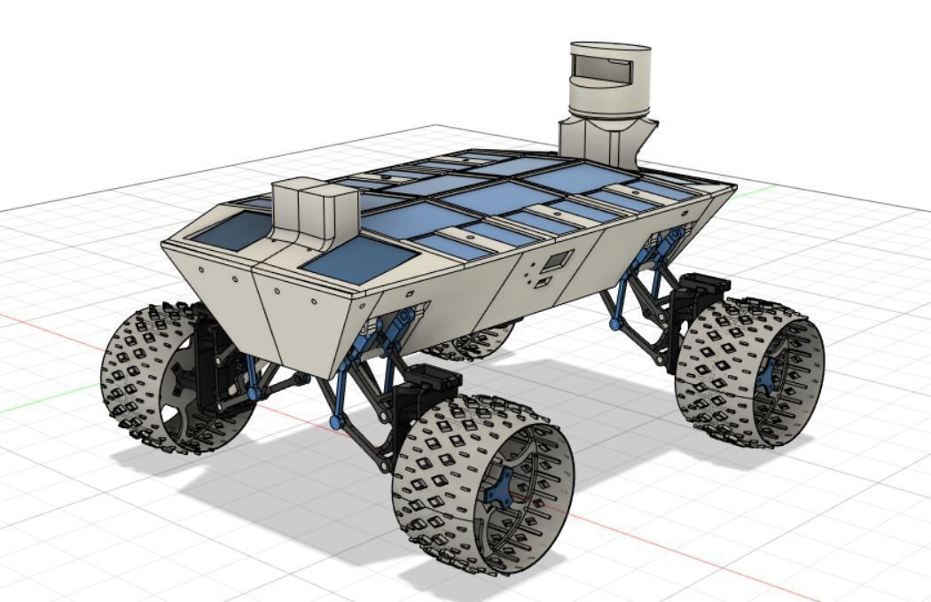 Rover Raspberry Pi over 100 files 3D print model_2