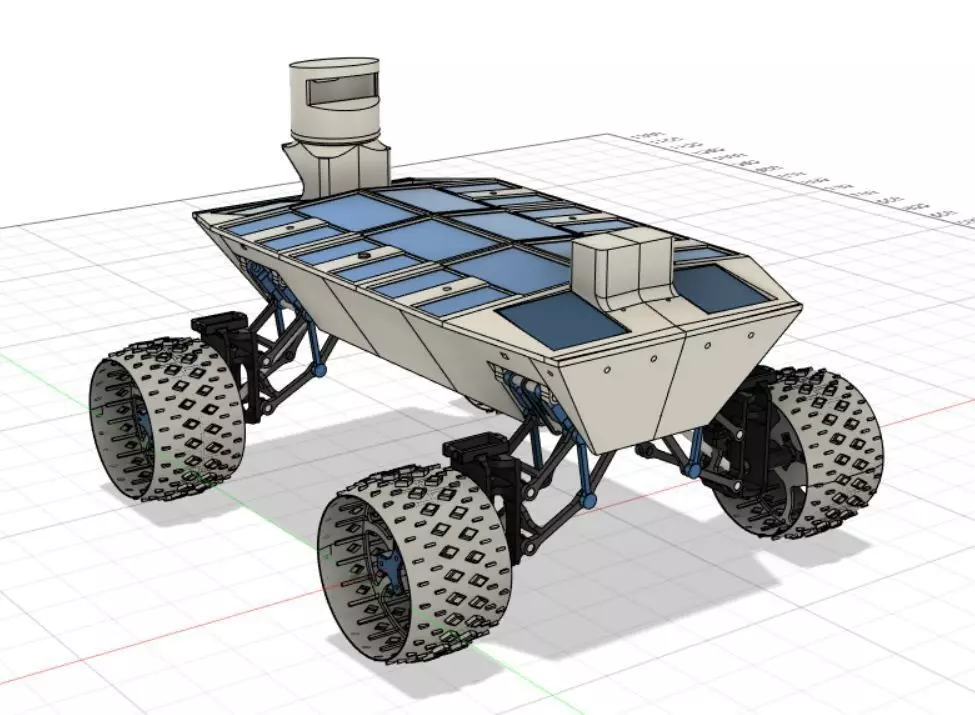 Rover Raspberry Pi over 100 files 3D print model_0