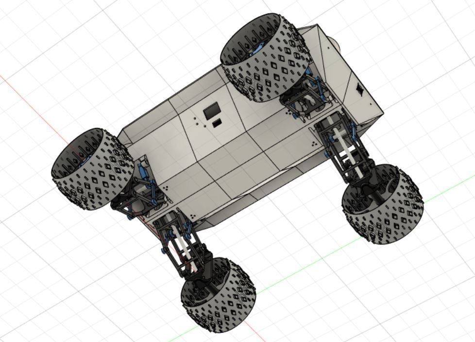 Rover Raspberry Pi over 100 files 3D print model_5