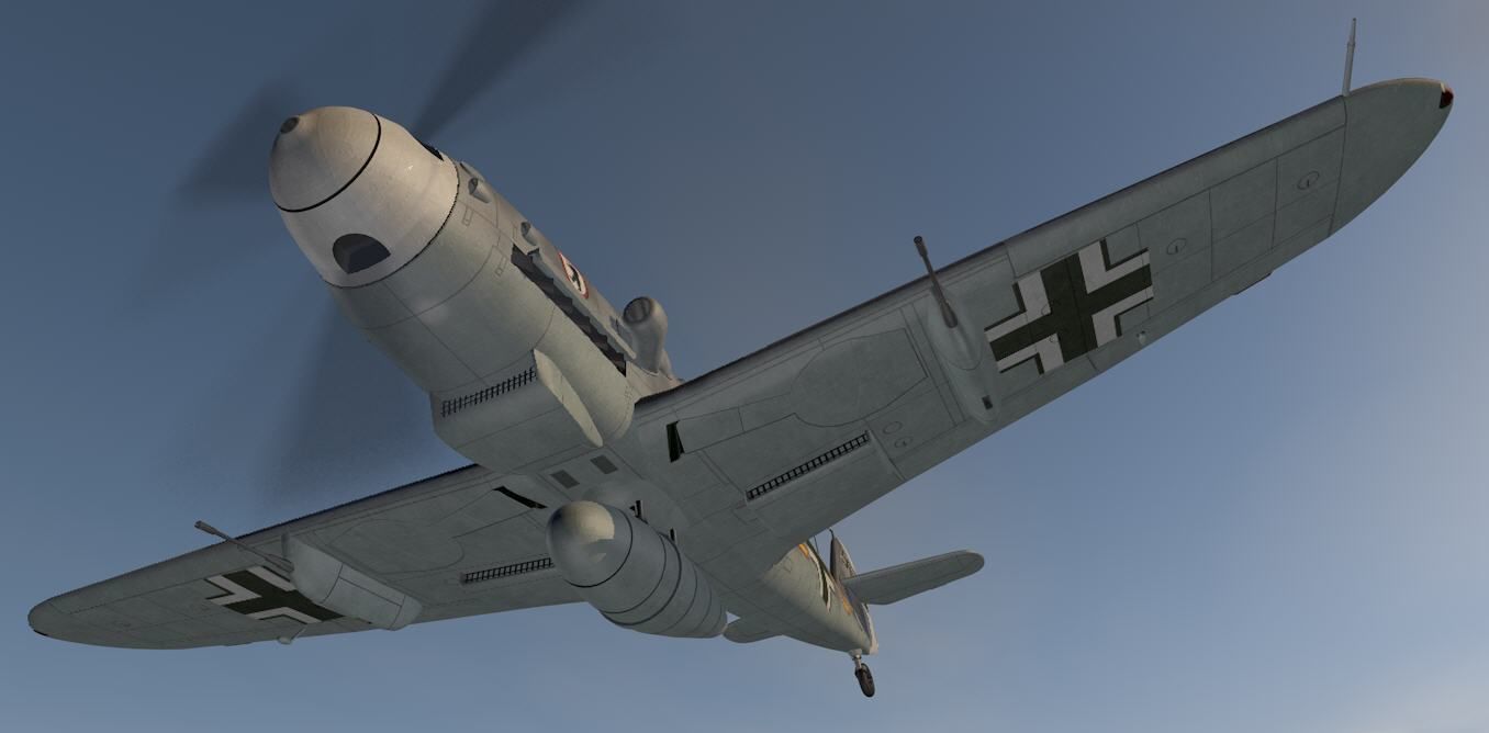 Messerschmitt Bf-109 G-6 Gustav 3D model_19