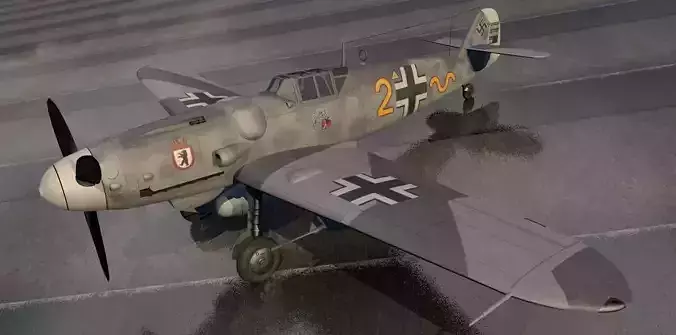 Messerschmitt Bf-109 G-6 Gustav