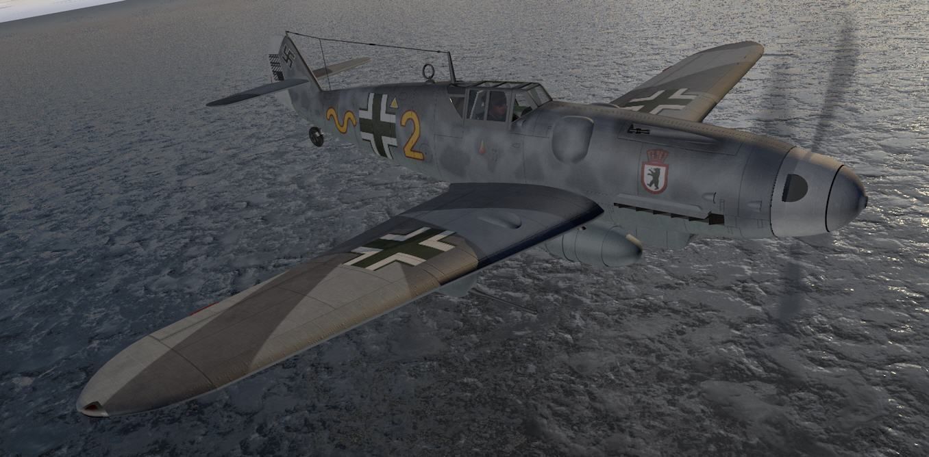 Messerschmitt Bf-109 G-6 Gustav 3D model_16
