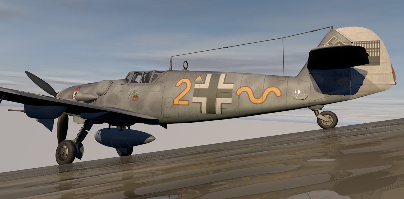 Messerschmitt Bf-109 G-6 Gustav 3D model_13