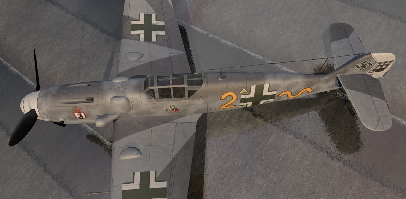 Messerschmitt Bf-109 G-6 Gustav 3D model_14