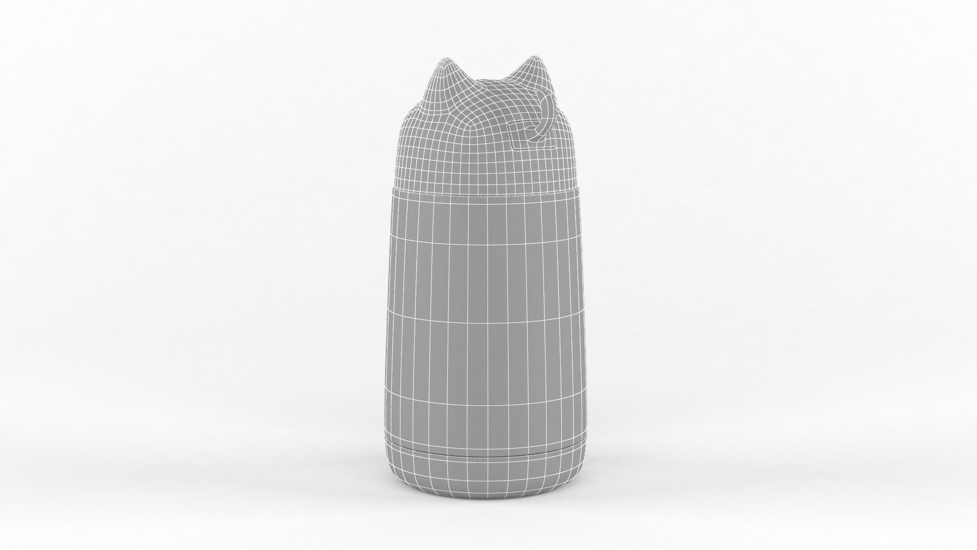 Thermos Vacuum Flask 3D model_9