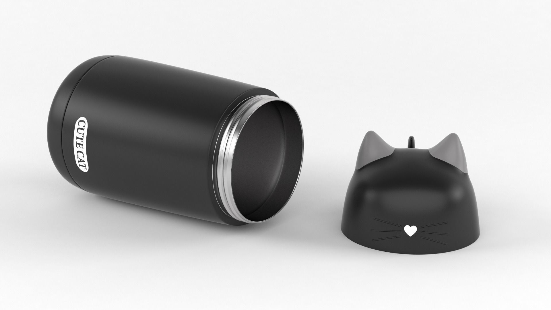 Thermos Vacuum Flask 3D model_5