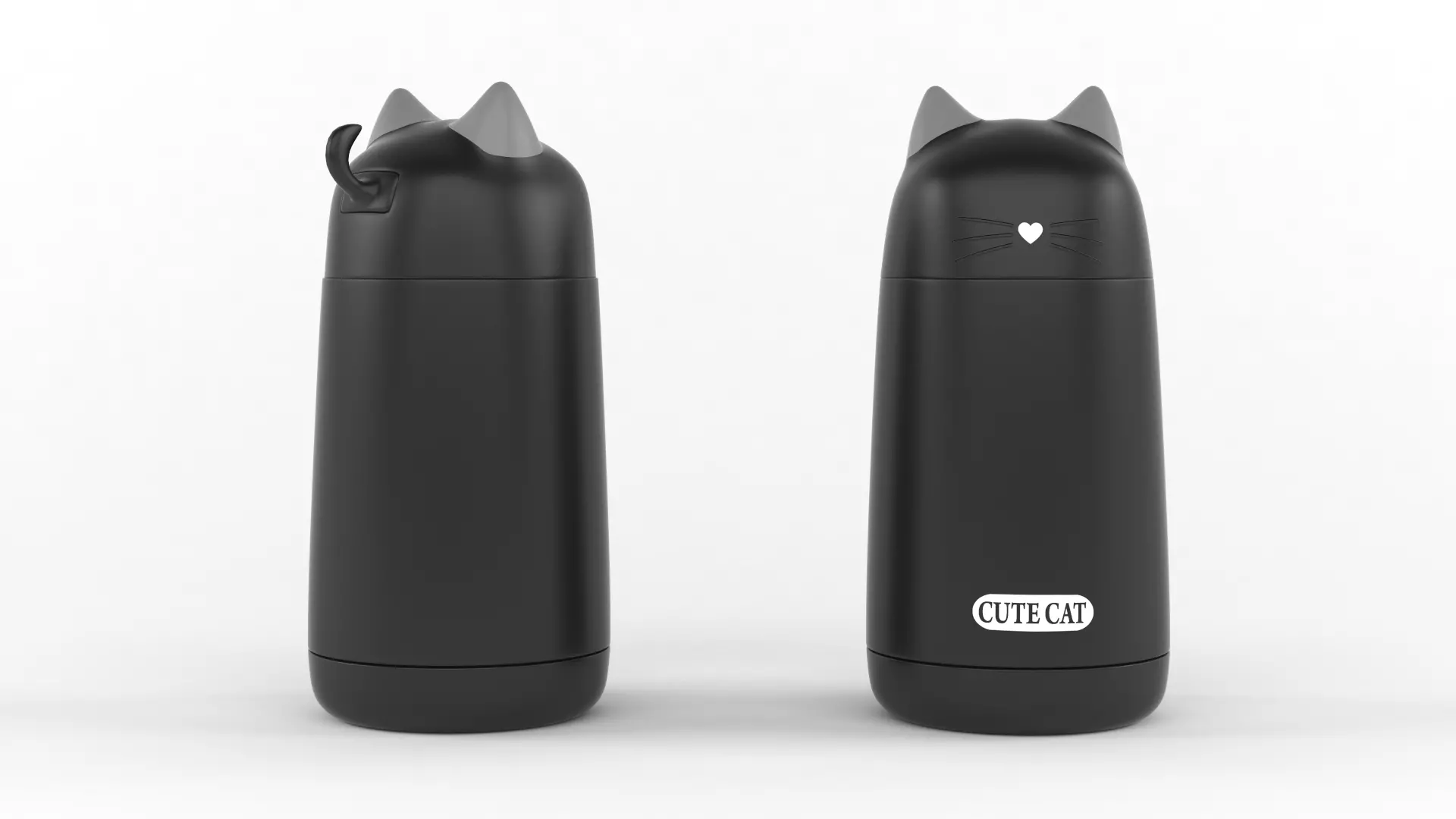 Thermos Vacuum Flask 3D model_0