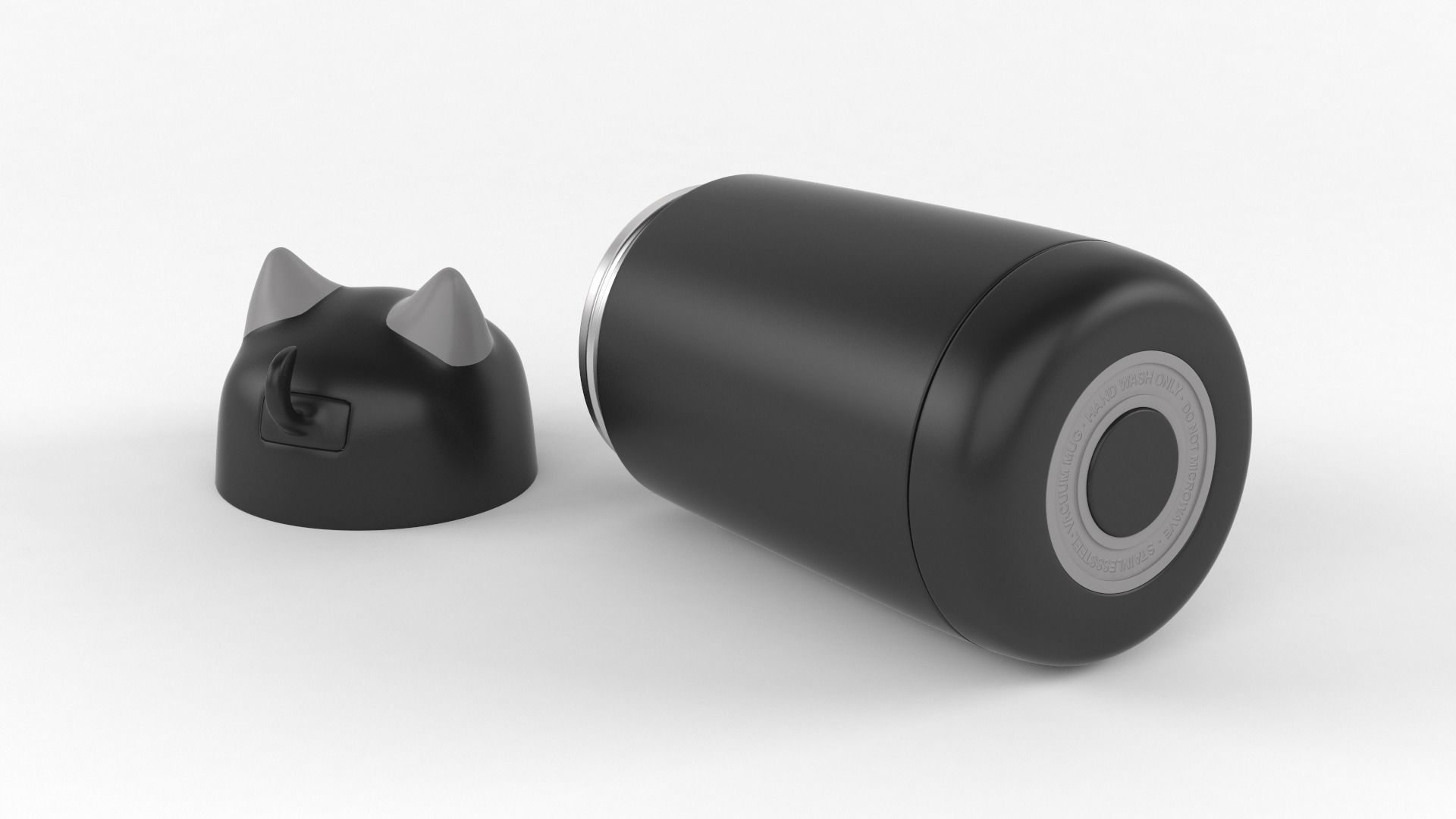 Thermos Vacuum Flask 3D model_4