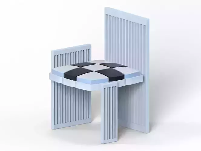 Parody of Koloman Mosers arm chair