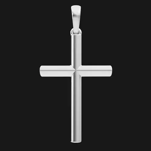 Cross pendant minimalism