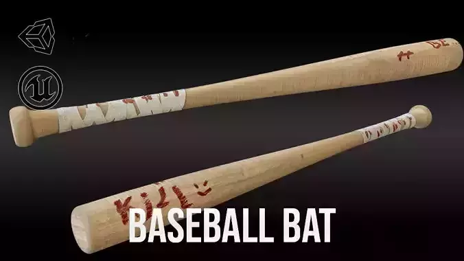 Baseball Bat - 3D Model