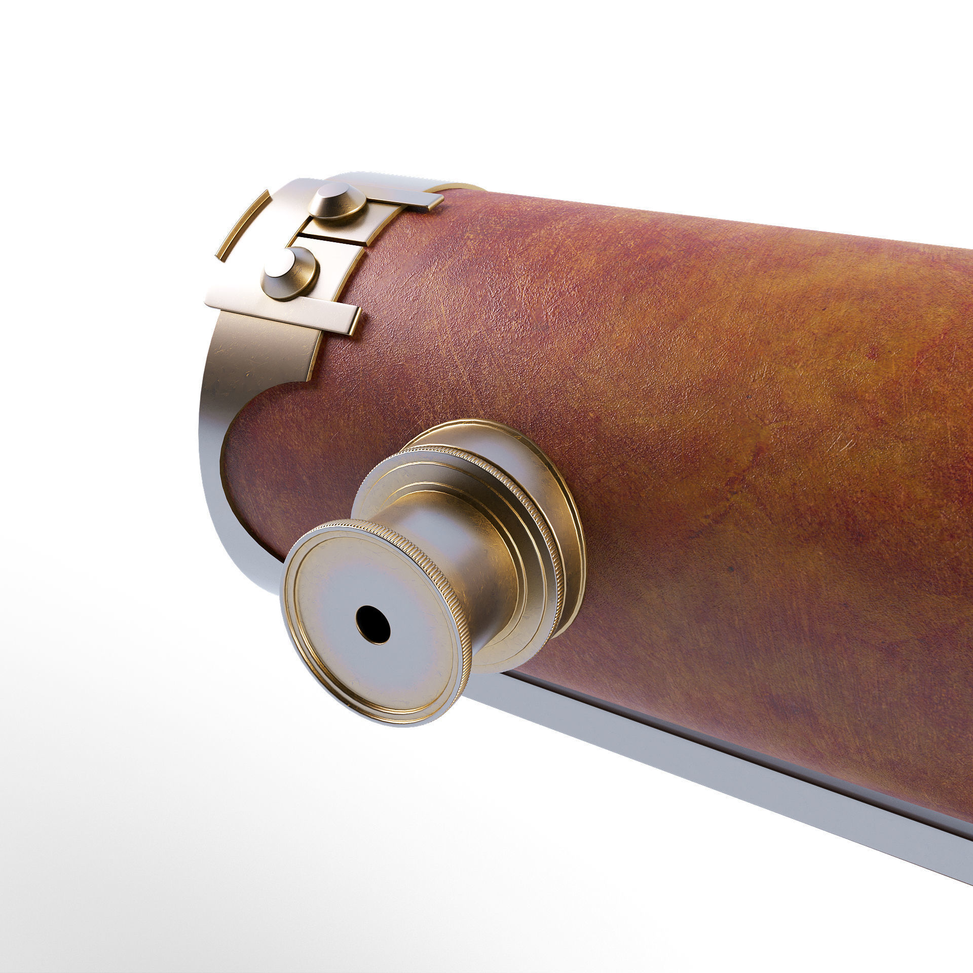 Newtonian telescope 3D model_10