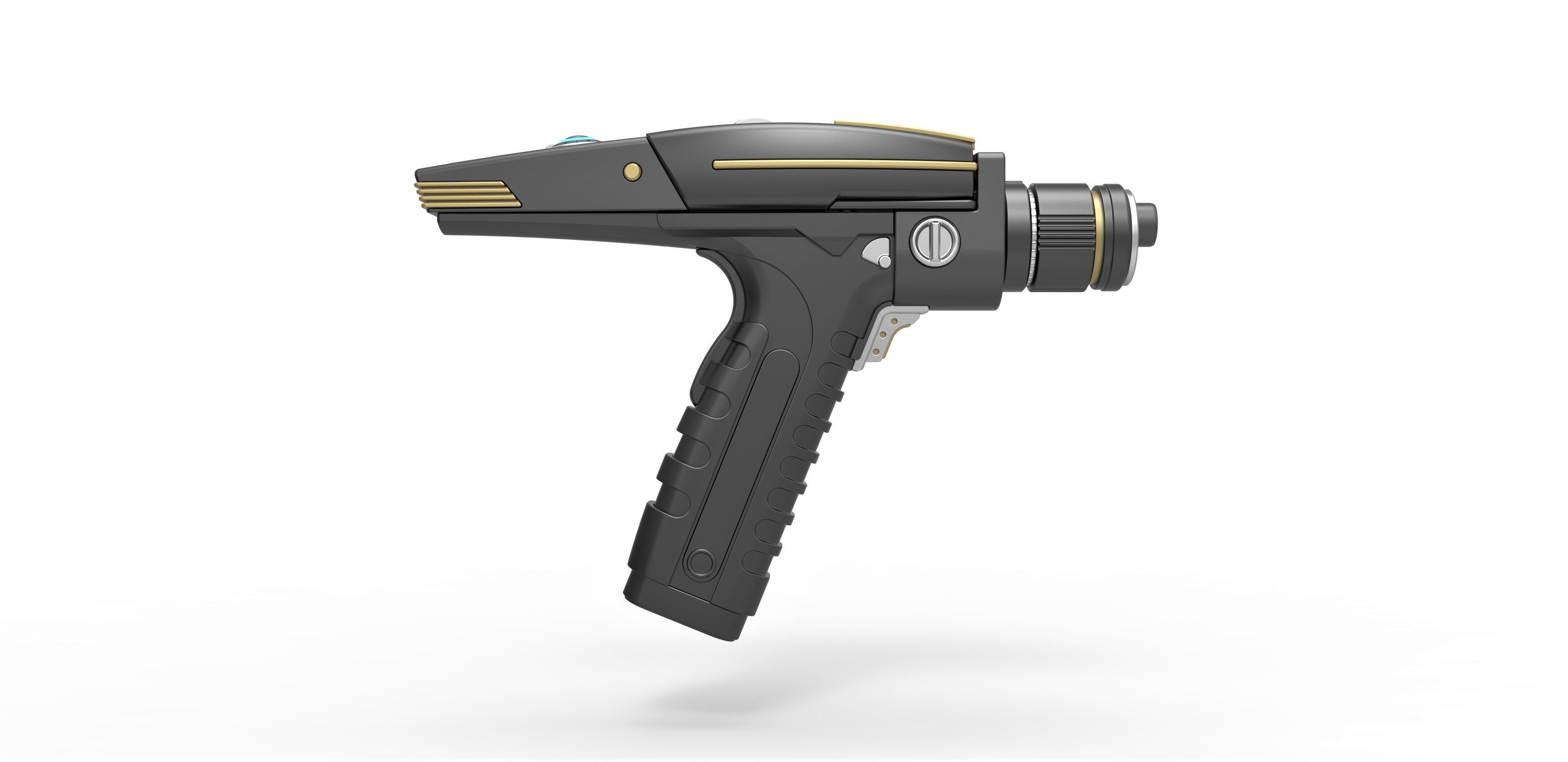 Phaser pistol from Star Trek Discovery TV series 3D model_13
