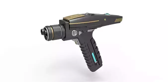 Phaser pistol from Star Trek Discovery TV series 3D model