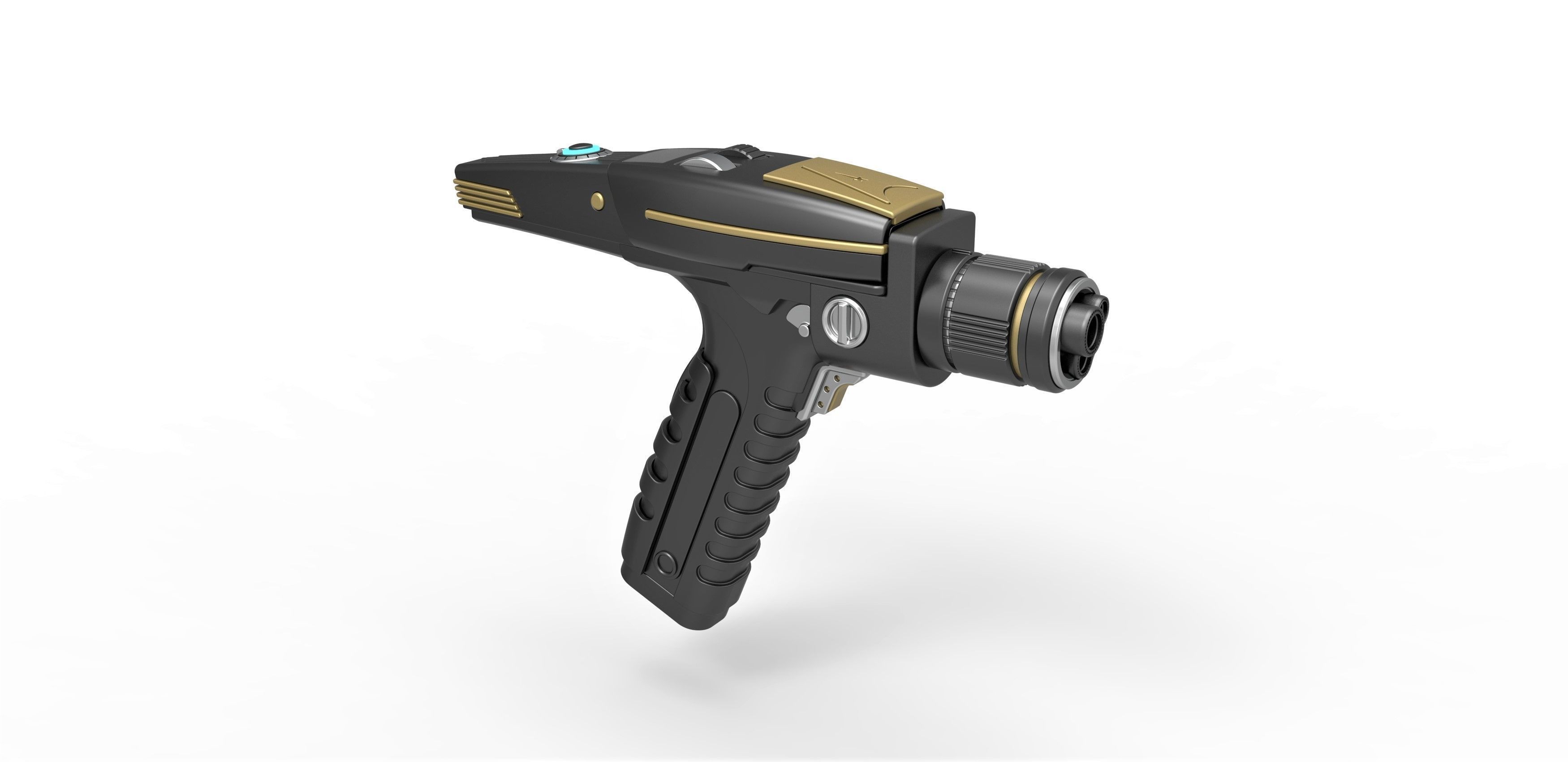 Phaser pistol from Star Trek Discovery TV series 3D model_14