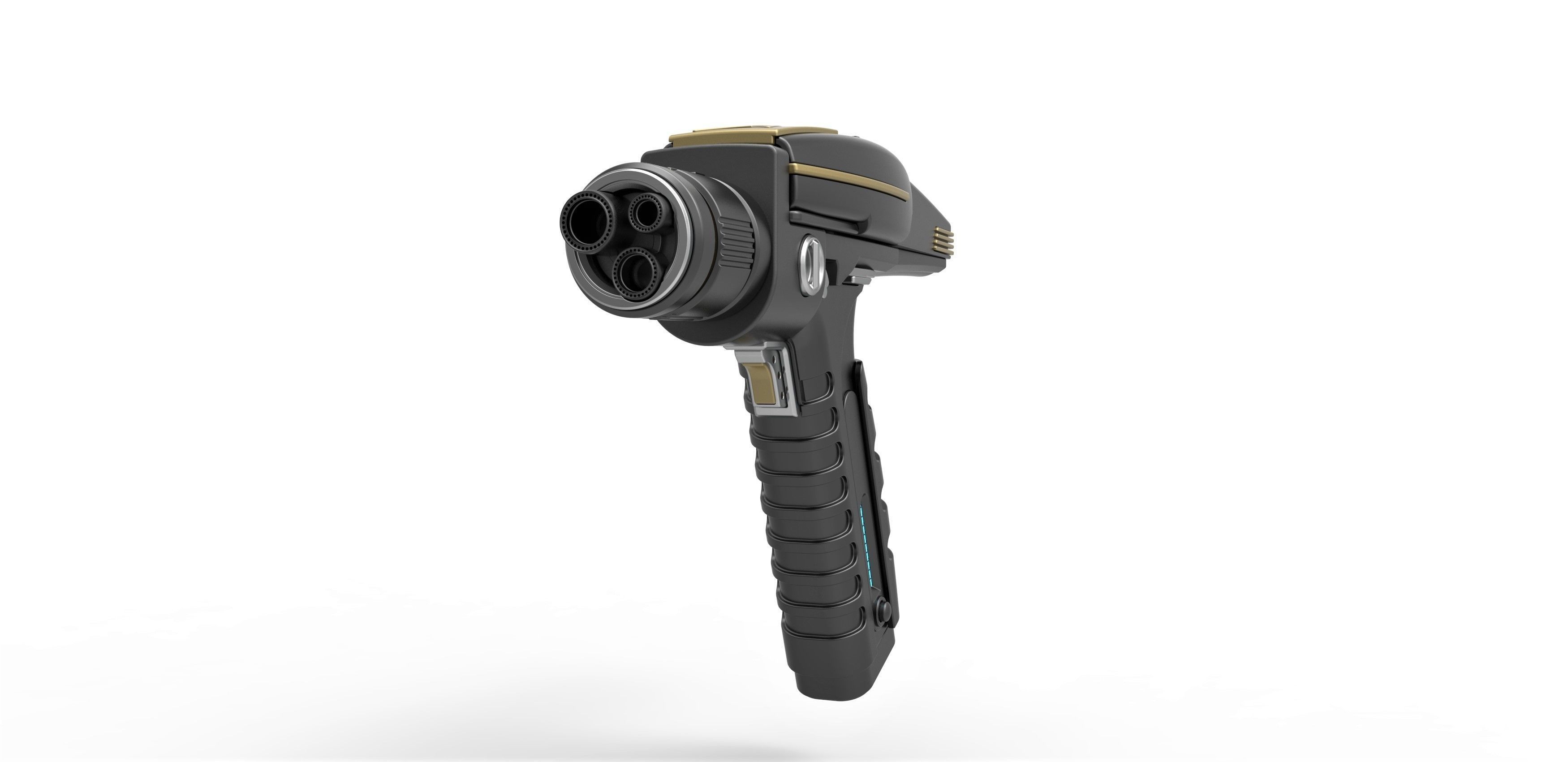 Phaser pistol from Star Trek Discovery TV series 3D model_4