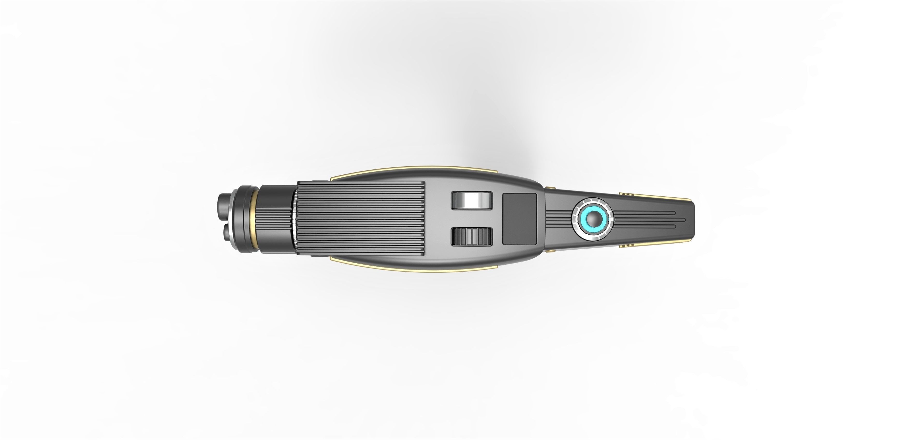 Phaser pistol version 2 from Star Trek Discovery TV series 3D model_8