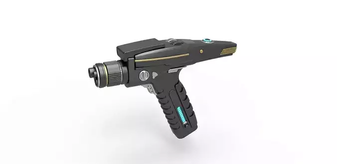 Phaser pistol version 2 from Star Trek Discovery TV series 3D model