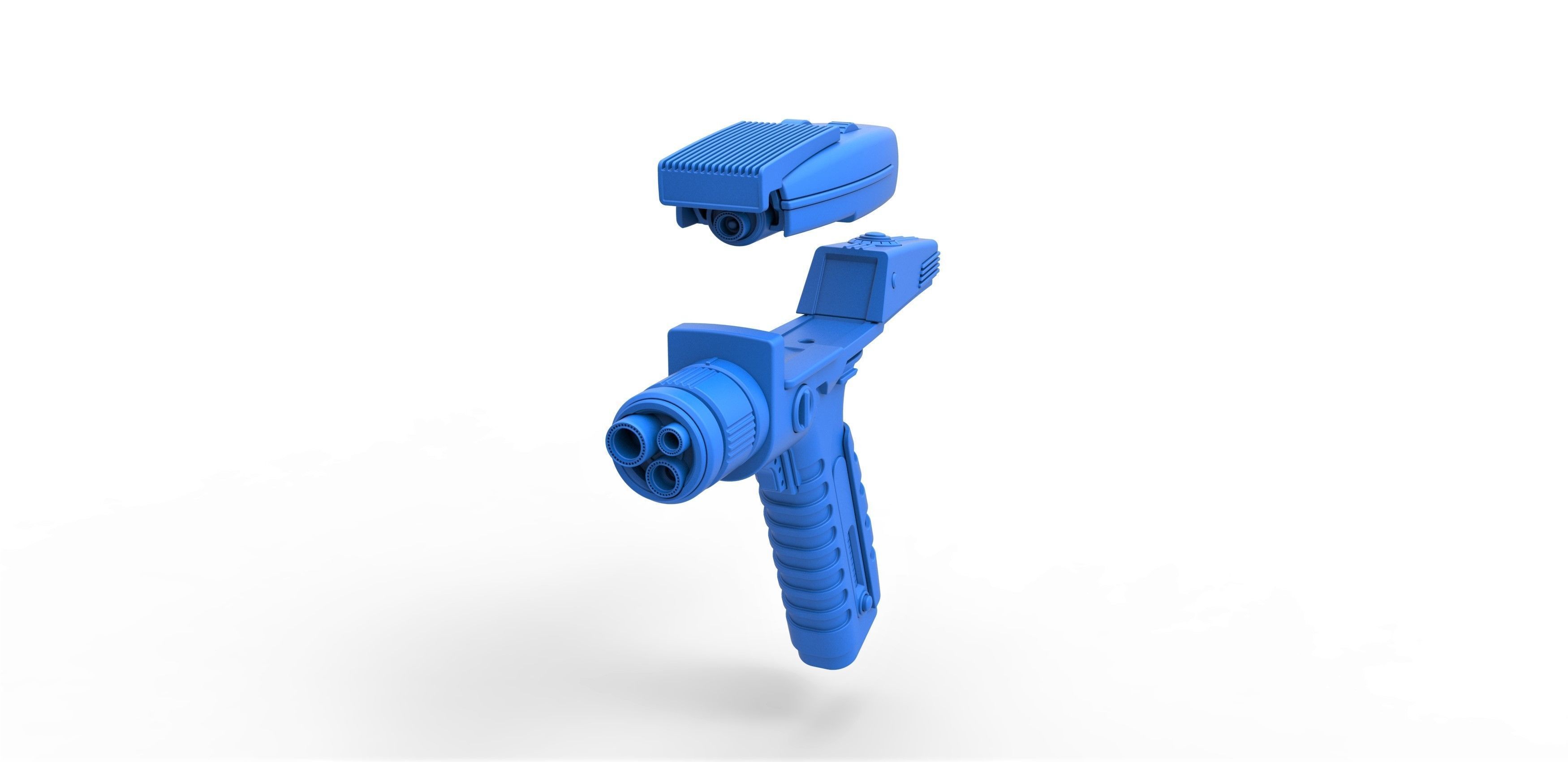 Phaser pistol version 2 from Star Trek Discovery TV series 3D model_31
