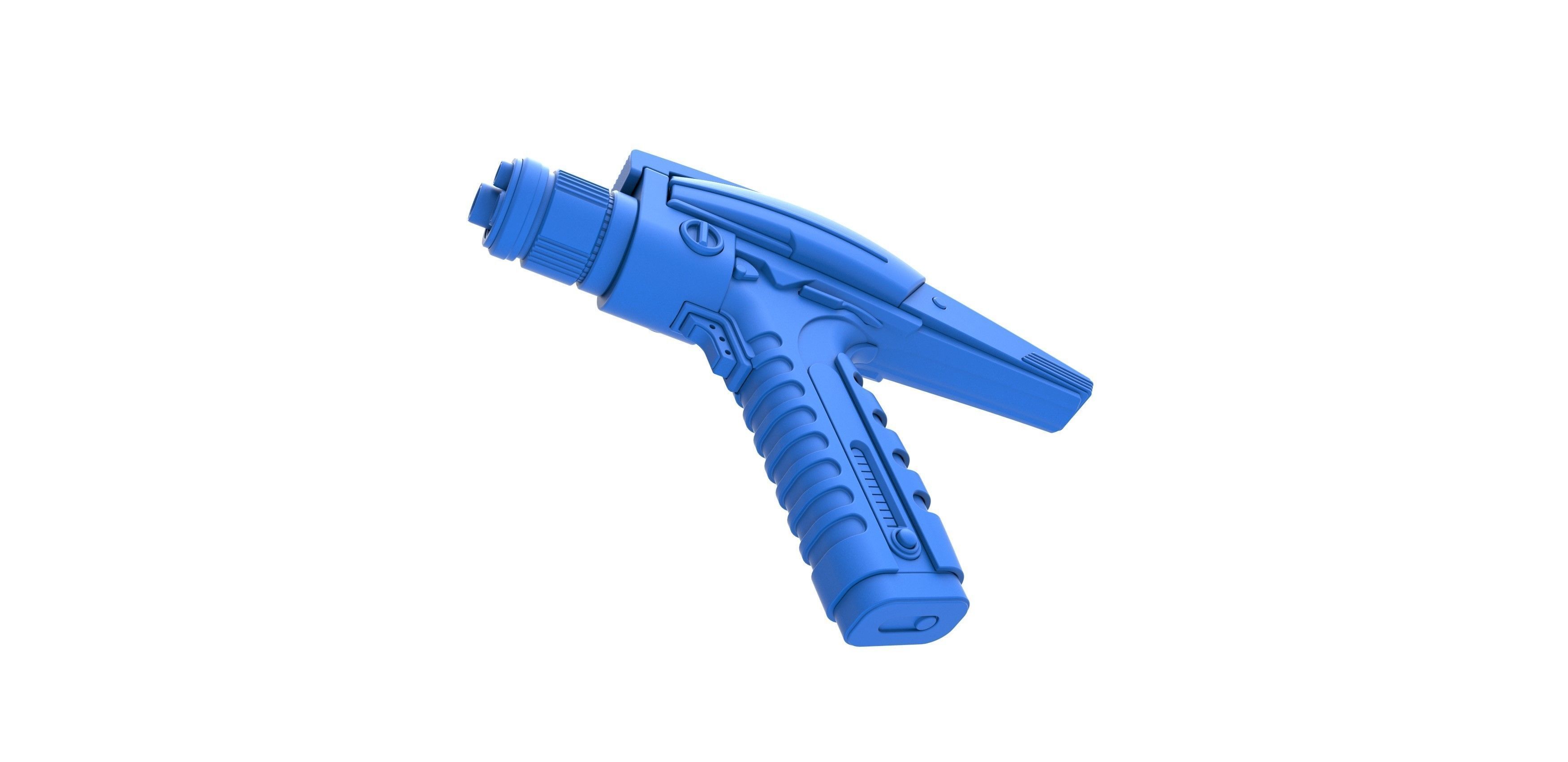 Phaser pistol version 2 from Star Trek Discovery TV series 3D model_19