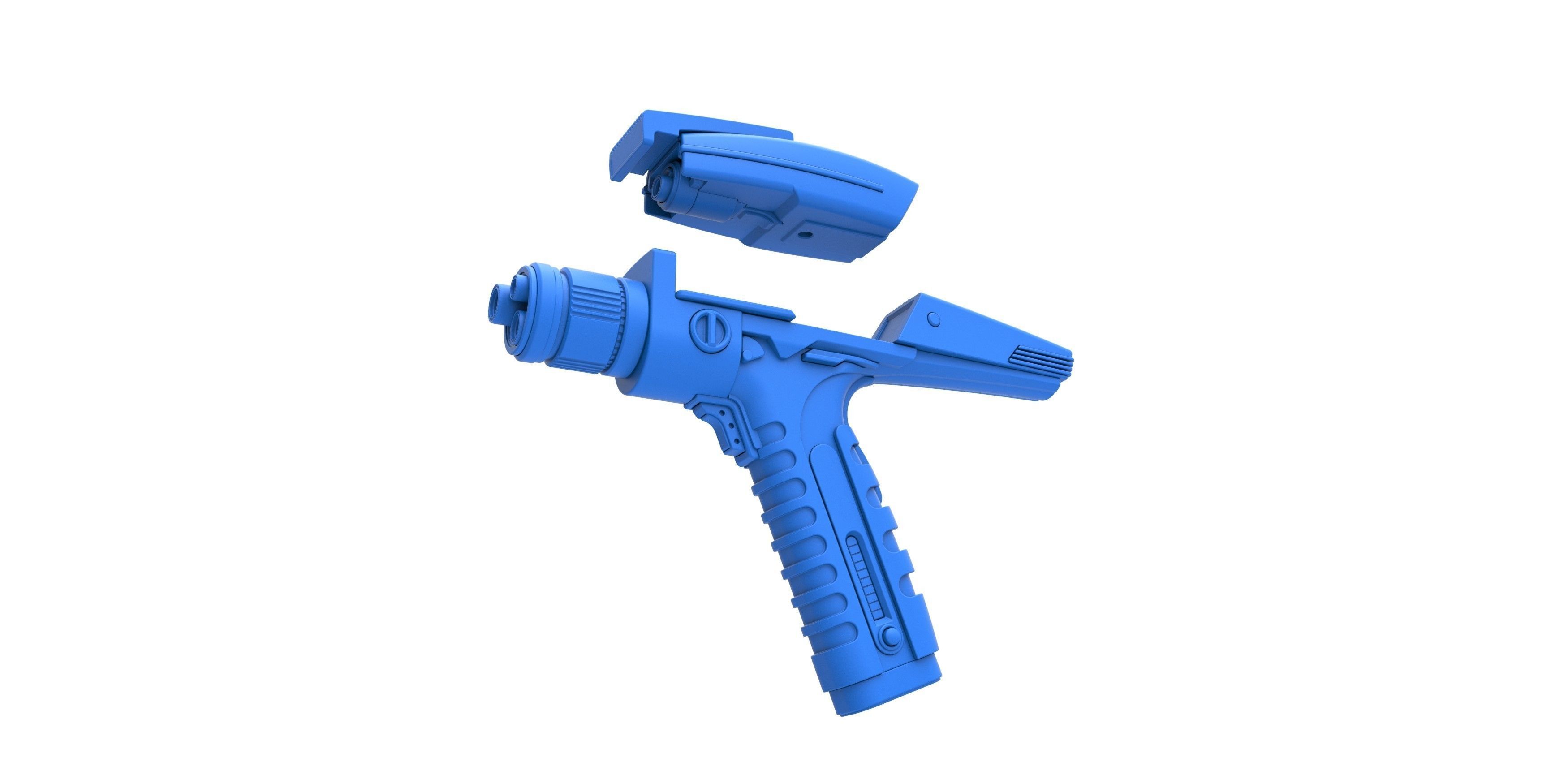 Phaser pistol version 2 from Star Trek Discovery TV series 3D model_30