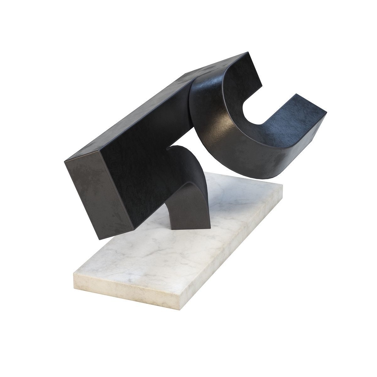 Clement Meadmore Attributed Working Model 3D model_4