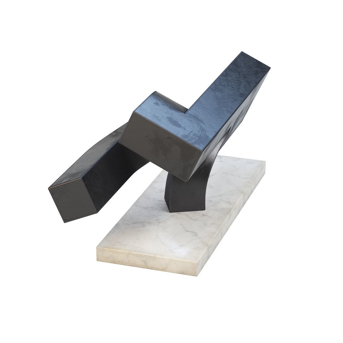 Clement Meadmore Attributed Working Model 3D model_2