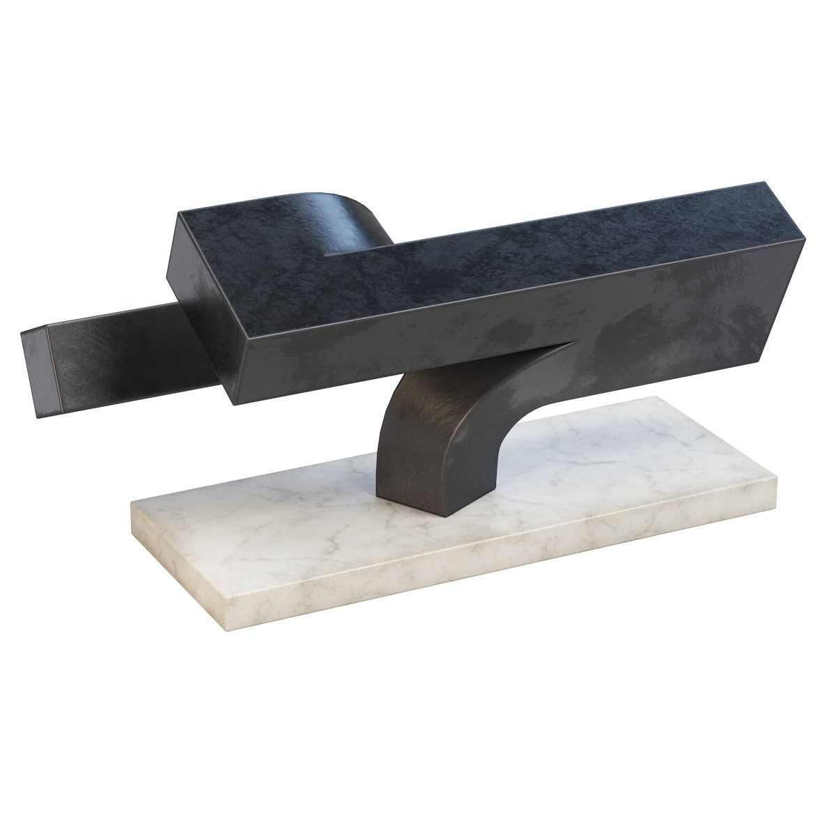 Clement Meadmore Attributed Working Model 3D model_1