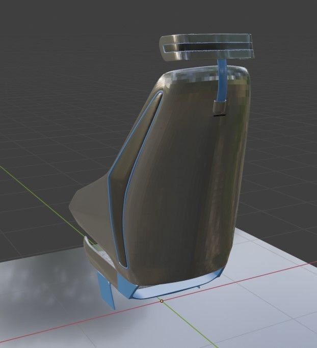 Car seat concept 3D model - Concept Brash 3D model_5