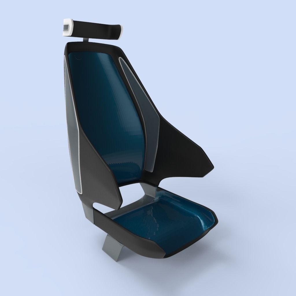 Car seat concept 3D model - Concept Brash 3D model_13