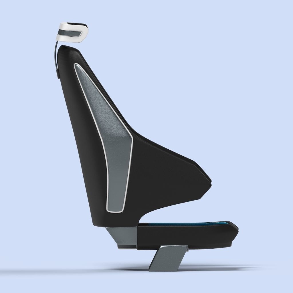 Car seat concept 3D model - Concept Brash 3D model_10