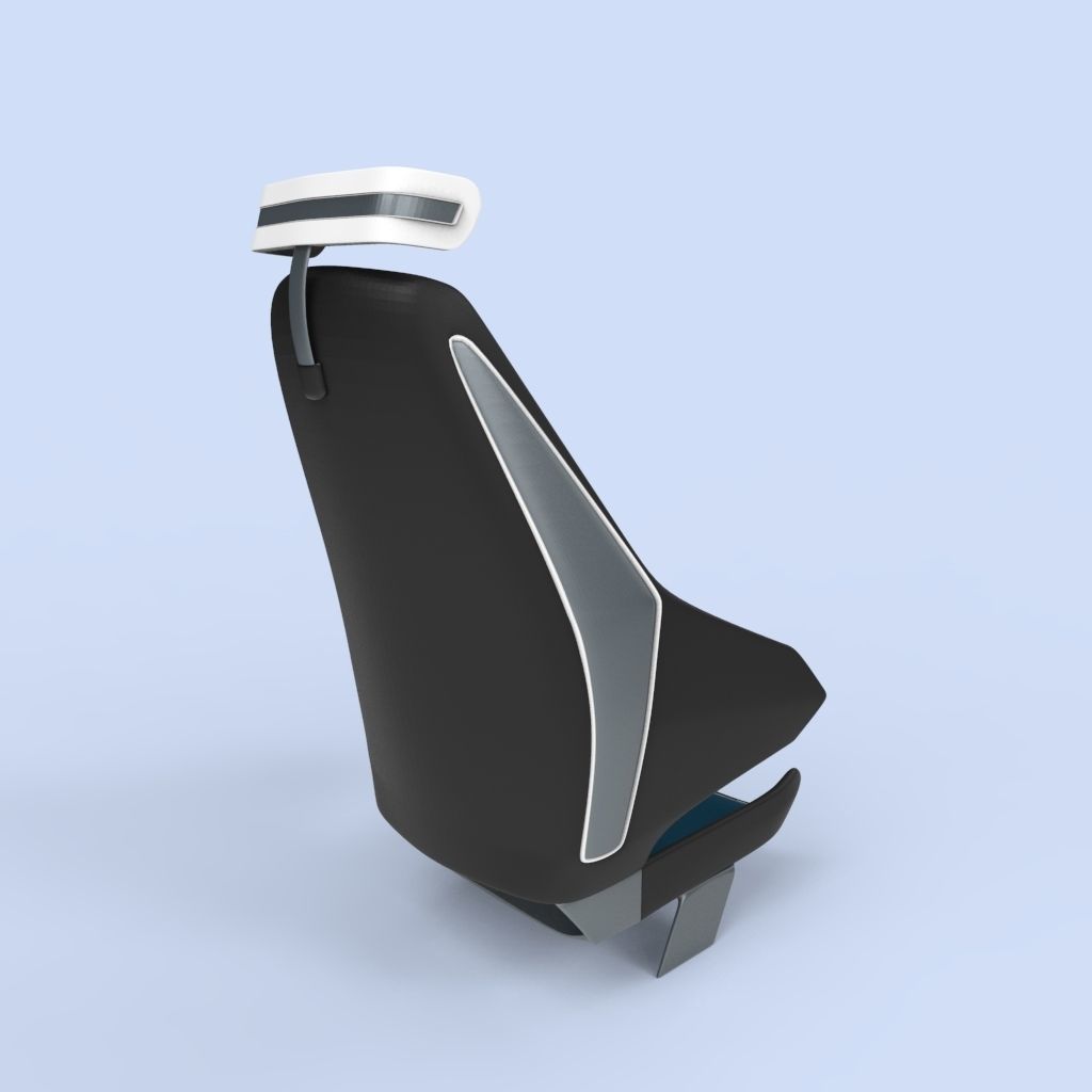 Car seat concept 3D model - Concept Brash 3D model_16