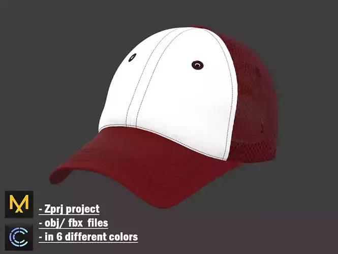Unisex Cap in 6 different colors