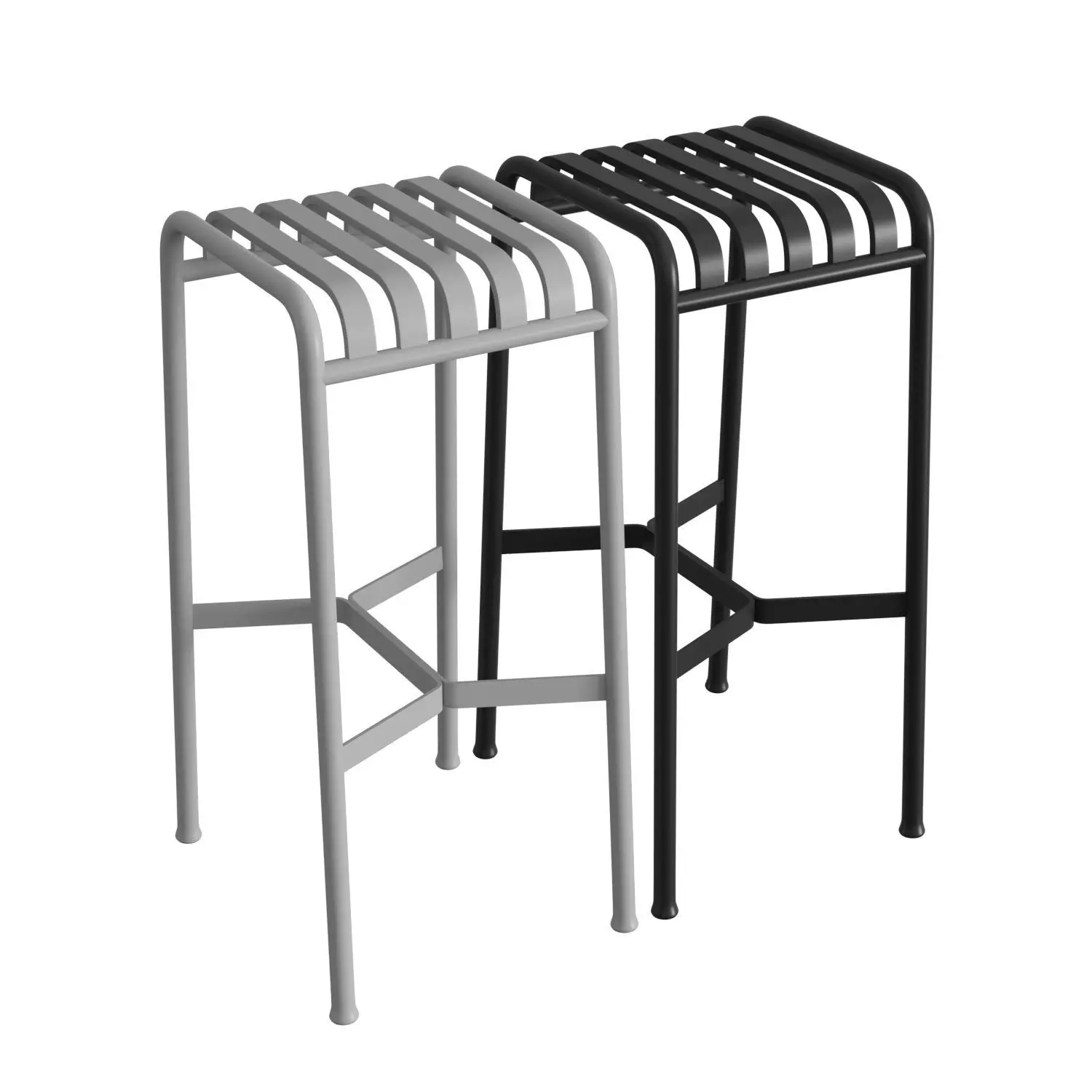 Palissade Bar Stool 3D model