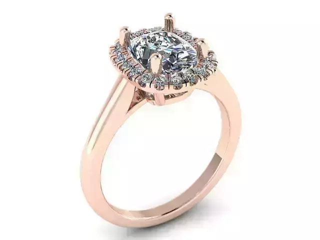 oval halo ring 189