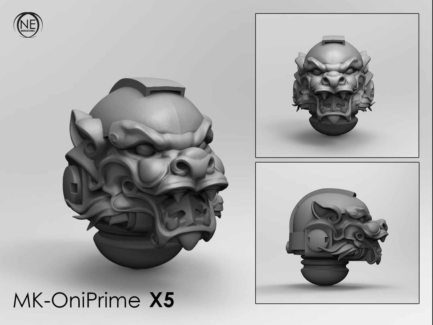 printable space warriors ancient chinese set 3D print model_2